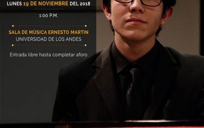 Concierto de mitad de carrera: Andrés Hurtado, piano