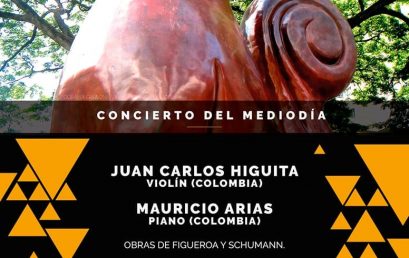 Concierto del mediodía: Juan Carlos Higuita, piano / Mauricio Arias, piano