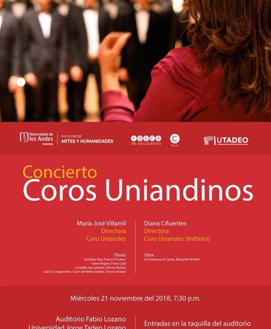 Concierto: Coros Uniandinos
