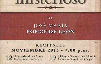 El castillo misterioso, ópera de Ponce de León