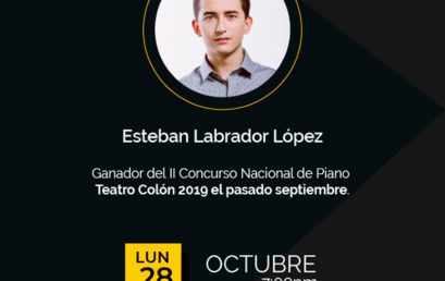 Recital de Piano – Esteban Labrador López