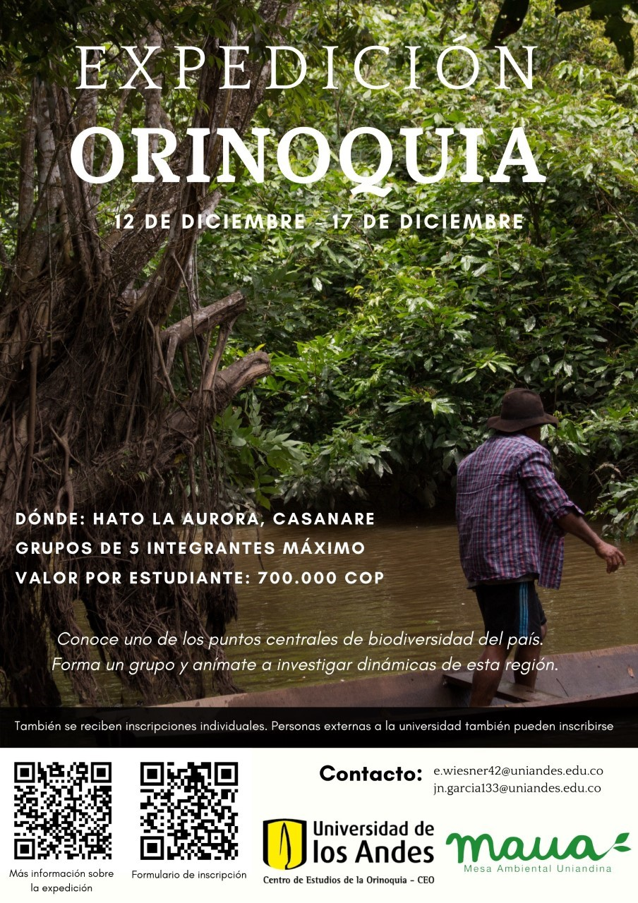 Expedición Orinoquia 12-17 de diciembre