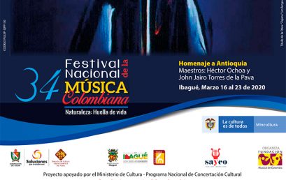 Convocatoria: 34 Festival Nacional de la Música Colombiana