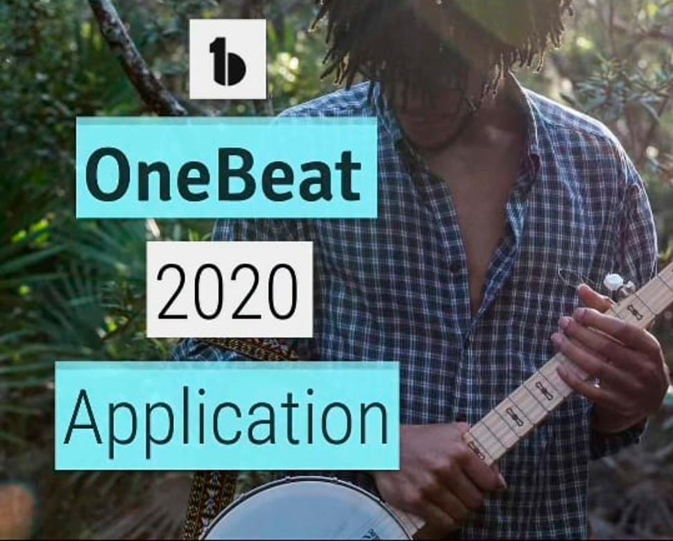 Las inscripciones para la convocatoria One Beat 2020 terminan el 20 de diciembre de 2019.