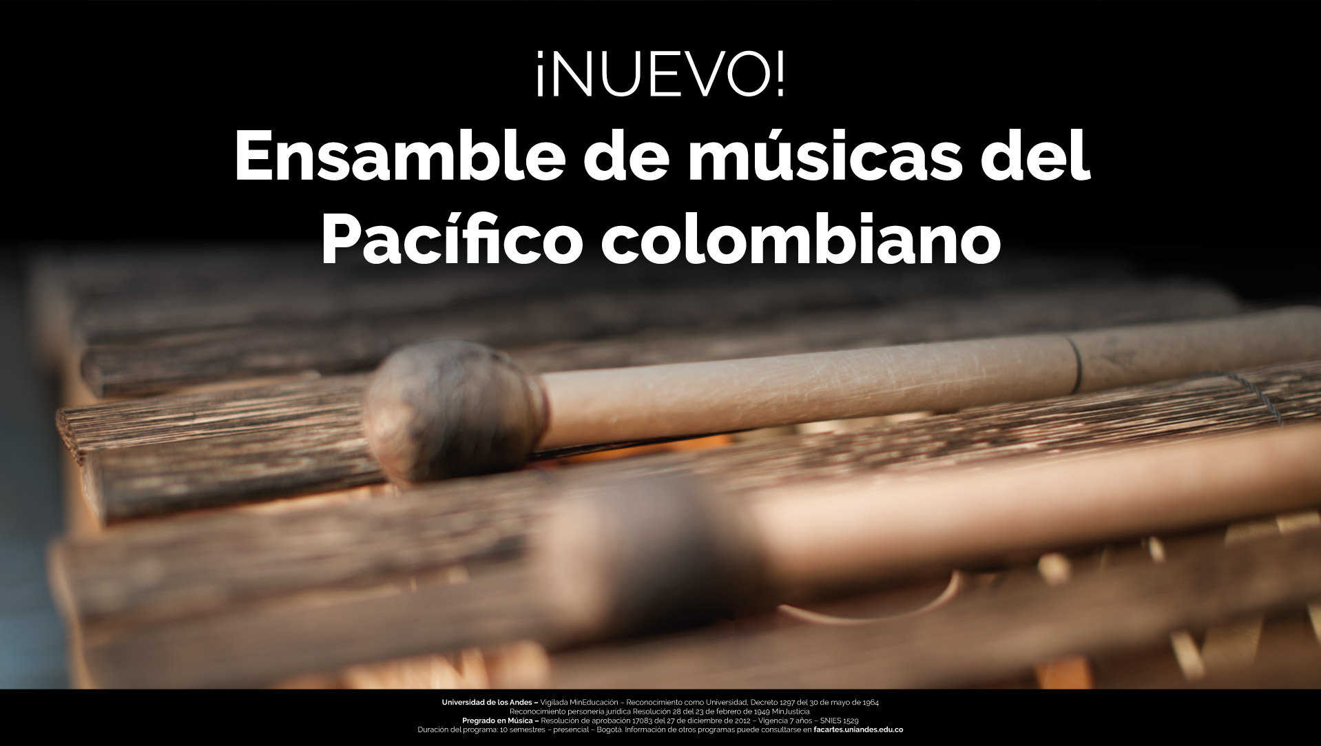 Convocatoria: Ensamble de músicas del Pacífico colombiano