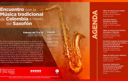Encuentro con la música tradicional colombiana a través del saxofón