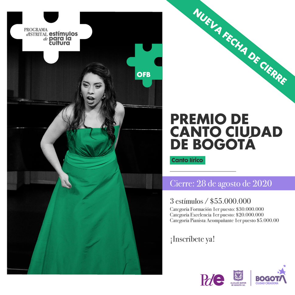 Premio de Canto “Ciudad de Bogotá”