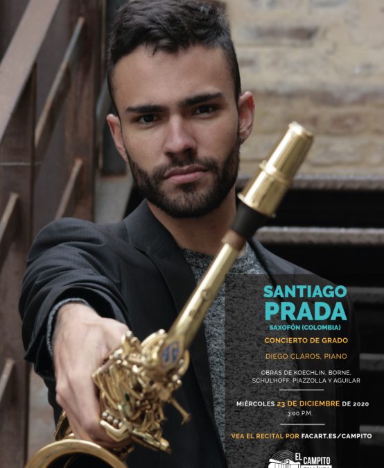 Recital de grado | Santiago Prada, saxofón