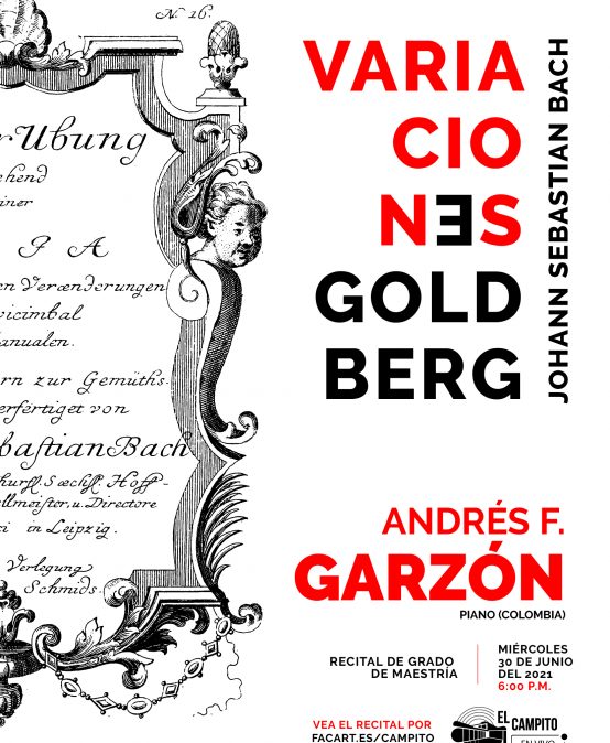 Recital de grado de maestría: Andrés Garzón, piano