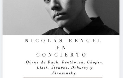 Nicolás Rengel en concierto