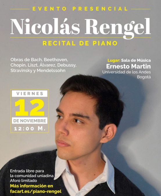 Nicolás Rengel | Recital de piano