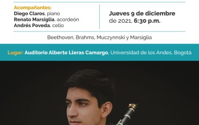 Recital de grado: Miguel Ángel Hoyos, clarinete