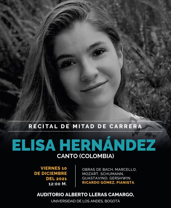 Recital de mitad de carrera: Elisa Hernández, canto