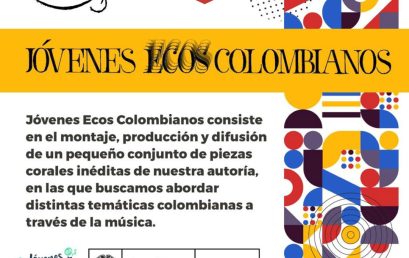 Convocatoria: Jóvenes Ecos Colombianos 2022