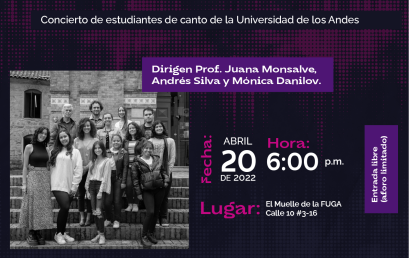 Franja Universitaria: recital estudiantes de canto lírico de la Universidad de los Andes