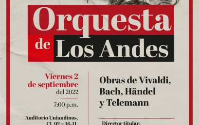 Orquesta de los Andes – Vivaldi, Händel, Telemann y Bach | Evento Presencial |