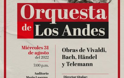 Orquesta de los Andes | Vivaldi, Händel, Telemann y Bach | Evento Presencial |