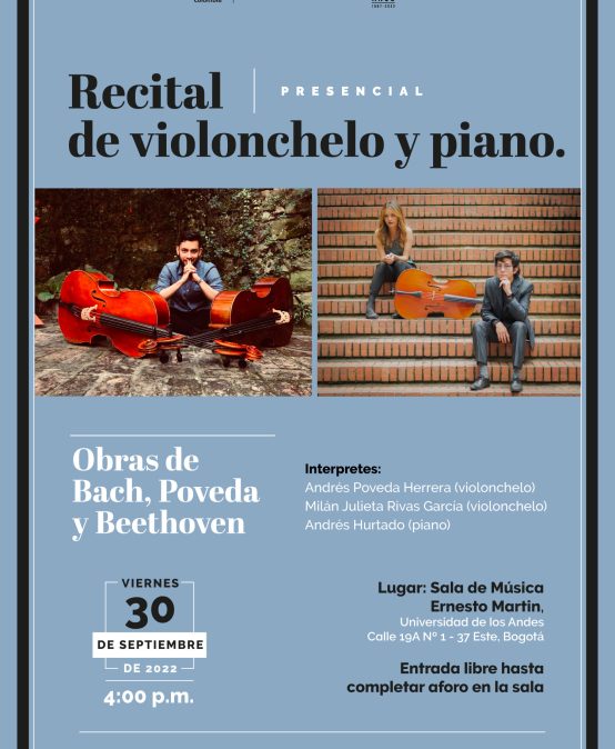 Recital de violonchelo y piano