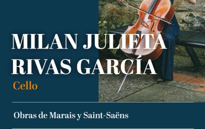 Recital de mitad de carrera: Milan Julieta Rivas García (violonchelo)