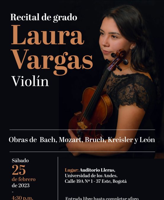 Recital de grado: Laura Vargas (violín)