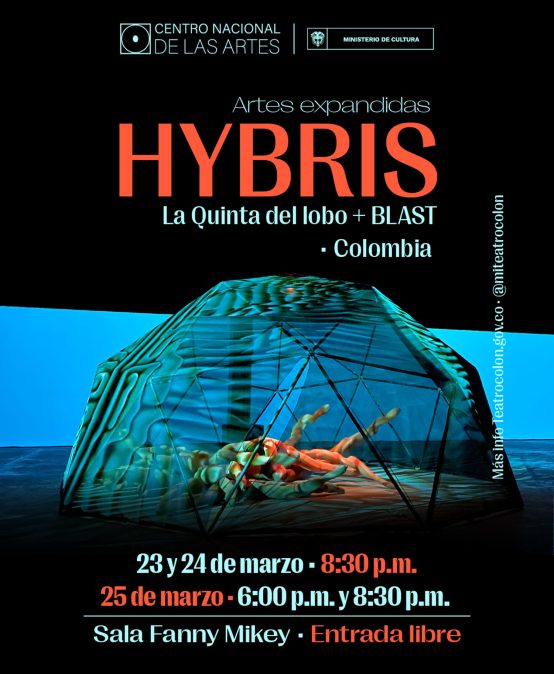 La quinta del lobo y BLAST en la inauguración del Centro Nacional de las Artes