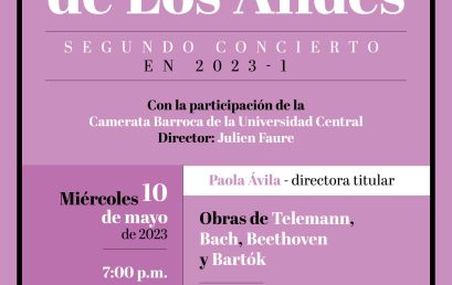 Orquesta de los Andes: obras de Telemann, Bartók, Bach y Beethoven