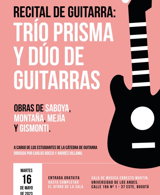 Recital de guitarra: Trío Prisma y Dúo de guitarras