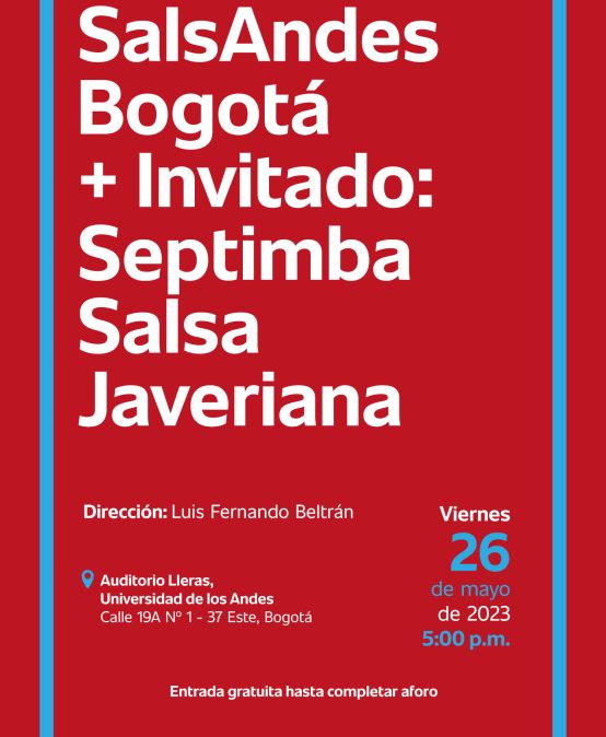 Concierto final de SalsAndes Bogotá