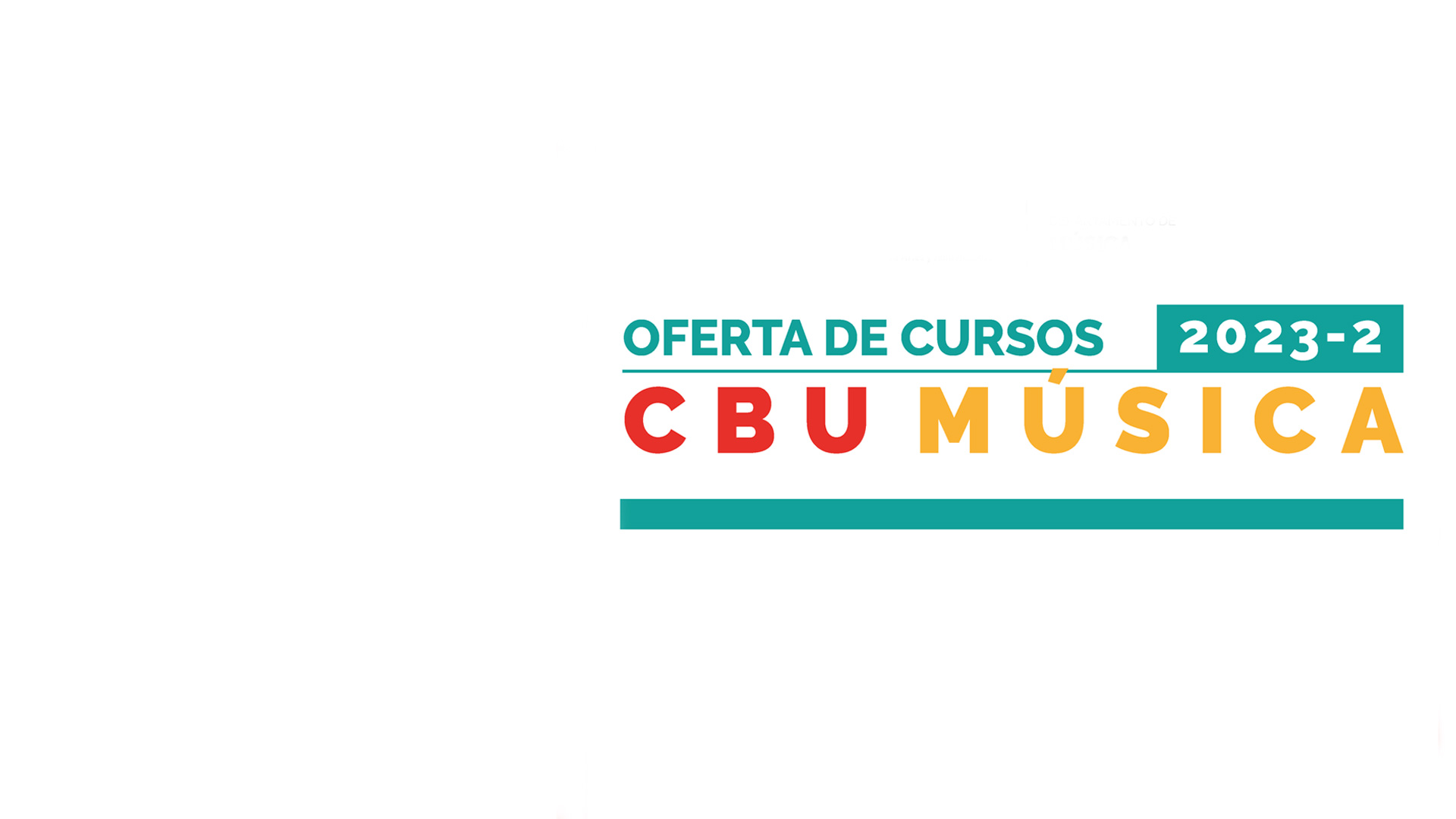 Oferta de Cursos Música 2023-2