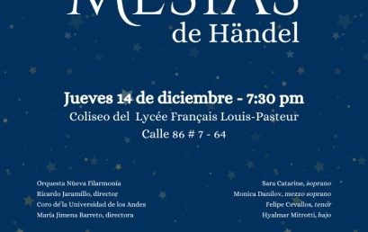 Les Jeudis du Pasteur presenta: El Mesías de Georg Friedrich Händel