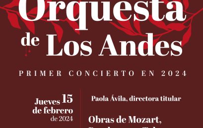 Orquesta de Los Andes: obras de Mozart, Beethoven y Tobar