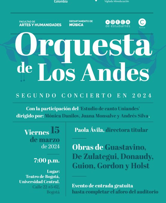 Orquesta de Los Andes: obras de Guastavino, De Zulategui, Donaudy, Guion, Gordon y Holst