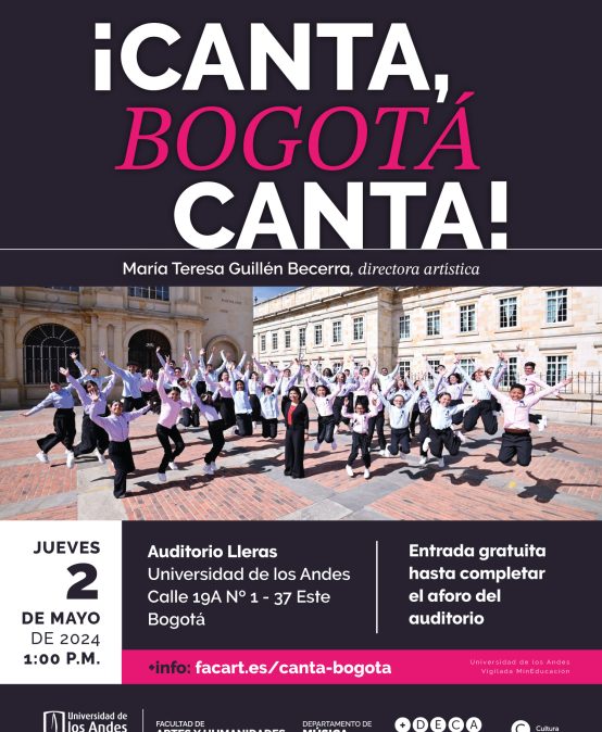 Concierto del mediodía: ¡Canta Bogotá, Canta!