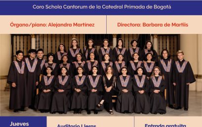 Concierto del mediodía: Schola Cantorum de la Catedral Primada de Bogotá