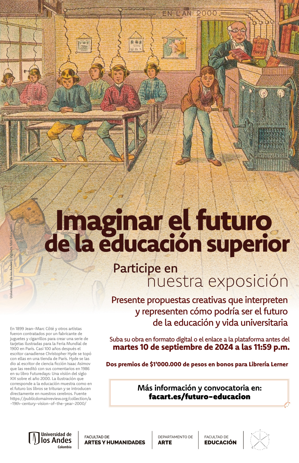 Convocatoria:  Exposición Imaginar el Futuro de la Educación Superior