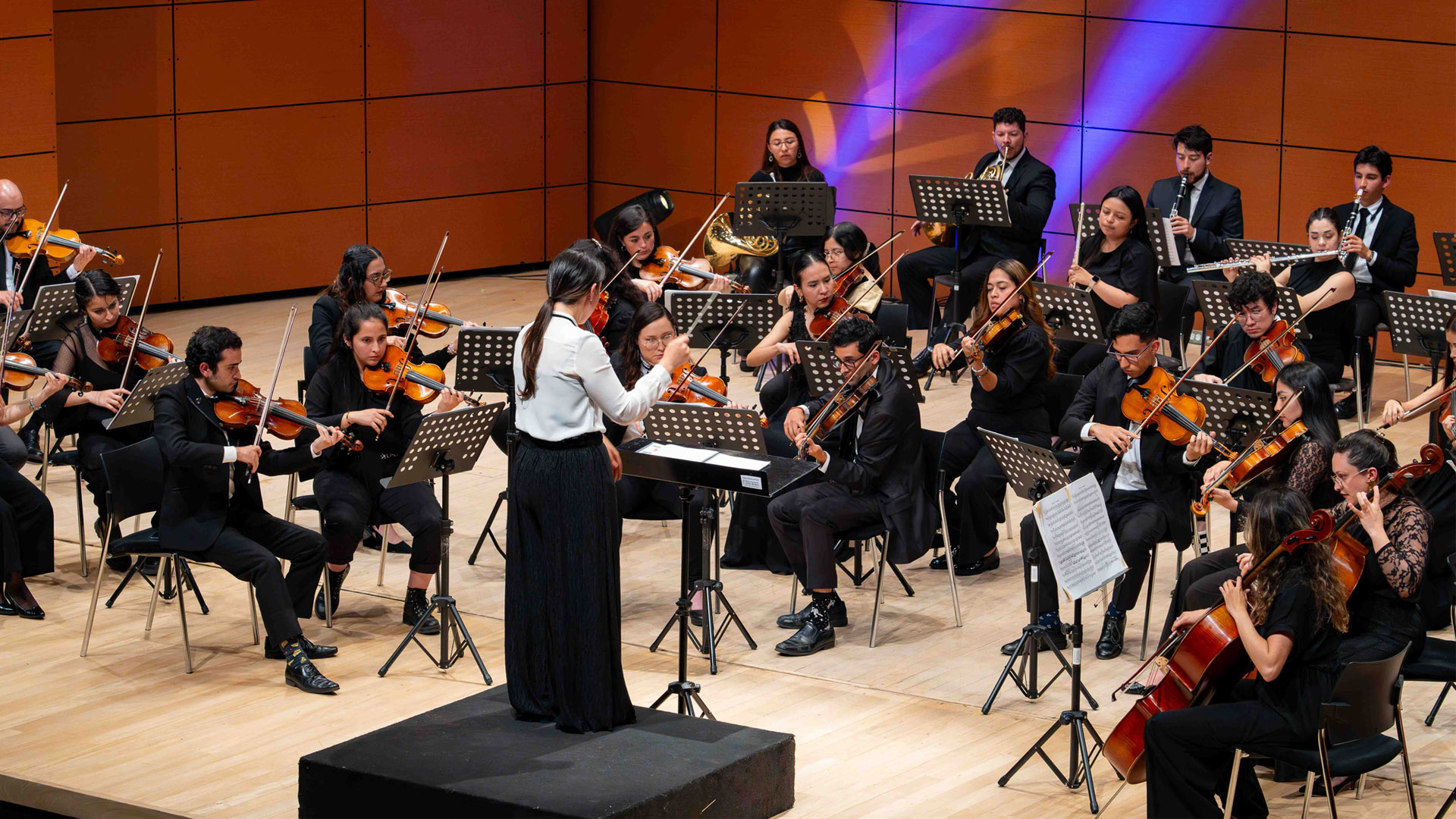 La Orquesta de Los Andes se presentar el miércoles 28 de agosto a las 7:00 p.m. en el Auditorio Mario Laserna, Universidad de los Andes