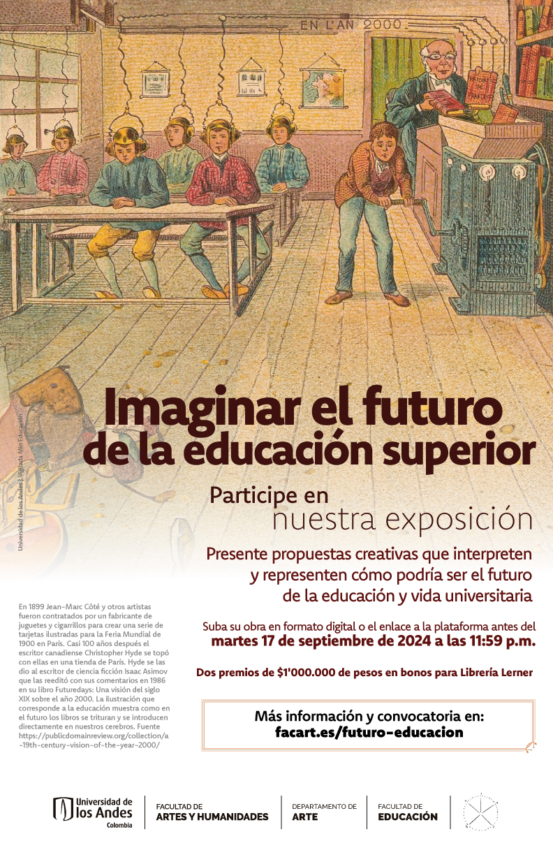 Convocatoria extendida:  Exposición Imaginar el Futuro de la Educación Superior