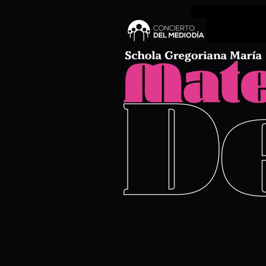 Concierto del mediodía: Schola Gregoriana María Mater Dei el jueves 19 de septiembre a la 1:00 p.m. en el Auditorio Lleras, Universidad de los Andes