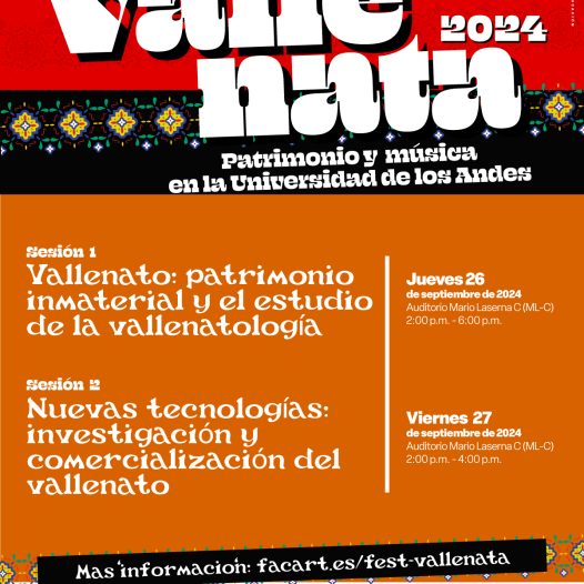 Congreso de la Canción Vallenata 2024: Patrimonio y música en la Universidad de los Andes