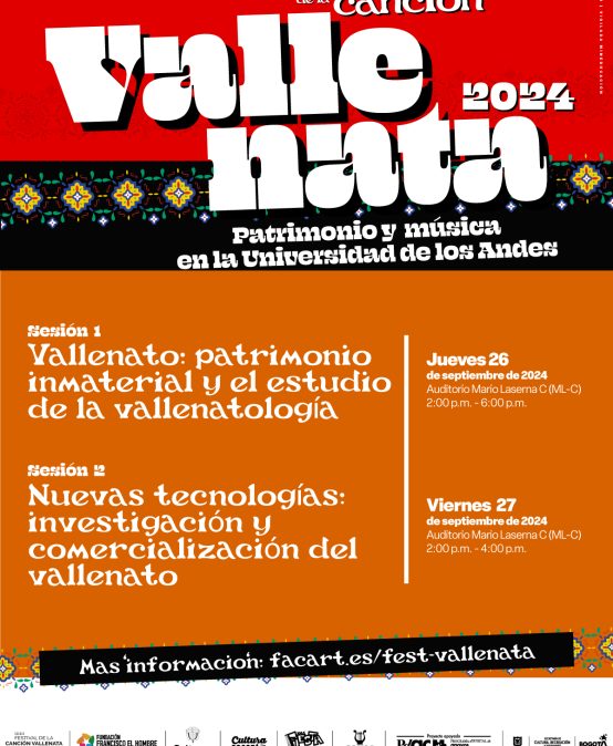 Congreso de la Canción Vallenata 2024: Patrimonio y música en la Universidad de los Andes