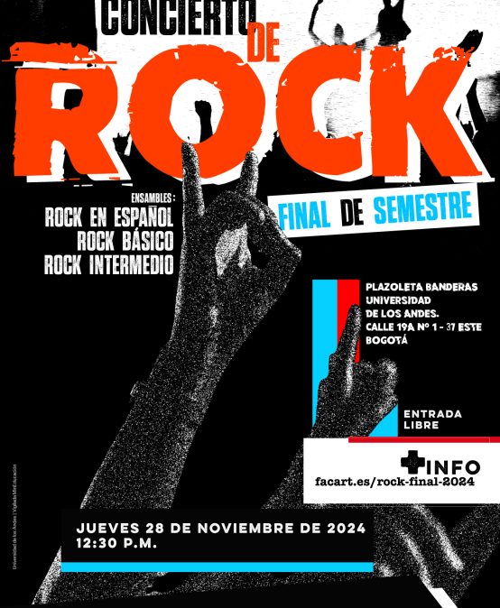 Concierto final de los ensambles de Rock 2024-2