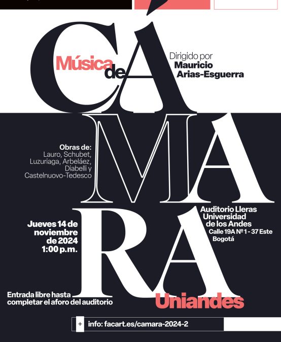 Concierto del mediodía: Música de cámara Uniandes