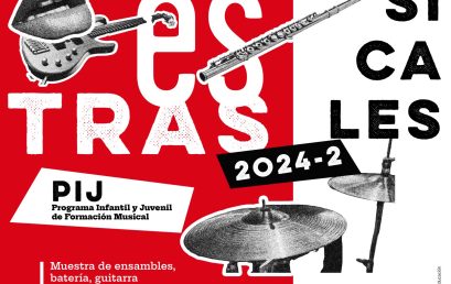 Muestras musicales del PIJ: Ensambles, batería, guitarra y técnica vocal