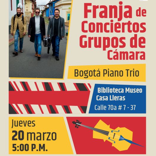 Bogotá Piano Trío en la Biblioteca Museo Casa Lleras