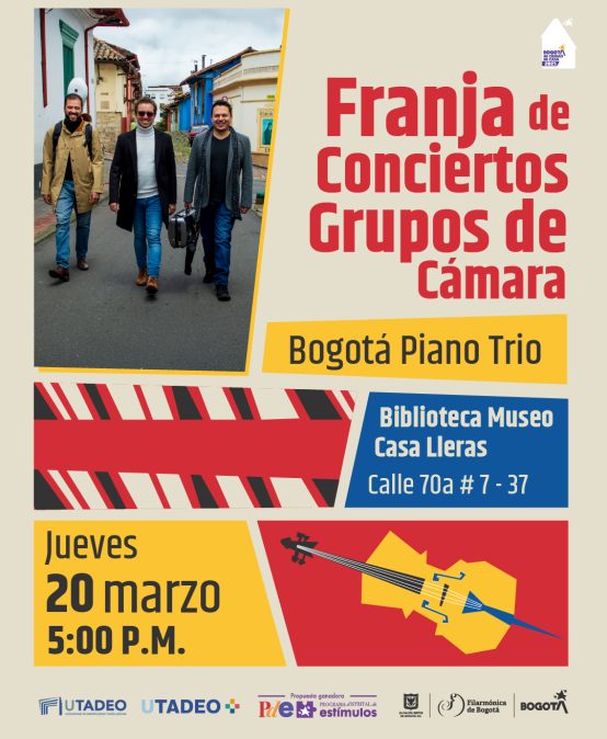 Bogotá Piano Trío en la Biblioteca Museo Casa Lleras