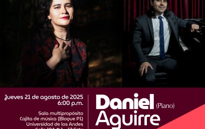 Concierto de la Tarde: Elizabeth Patiño (soprano) y Daniel Aguirre (piano)