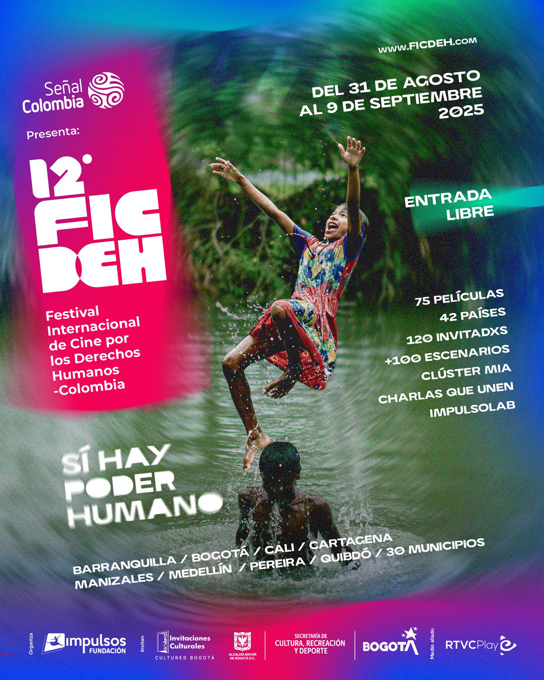 Festival Internacional de Cine por los Derechos Humanos 2025 se realizará del 31 de agosto al 9 de septiembre de 2025