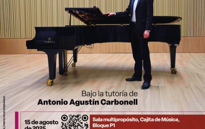 Recital de Grado: Juan José Baracaldo (piano)
