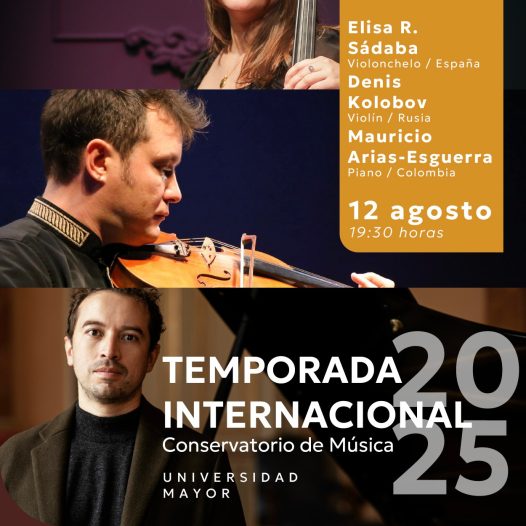 Mauricio Arias-Esguerra se presenta en la Temporada Internacional de Música de la Universidad Mayor de Chile