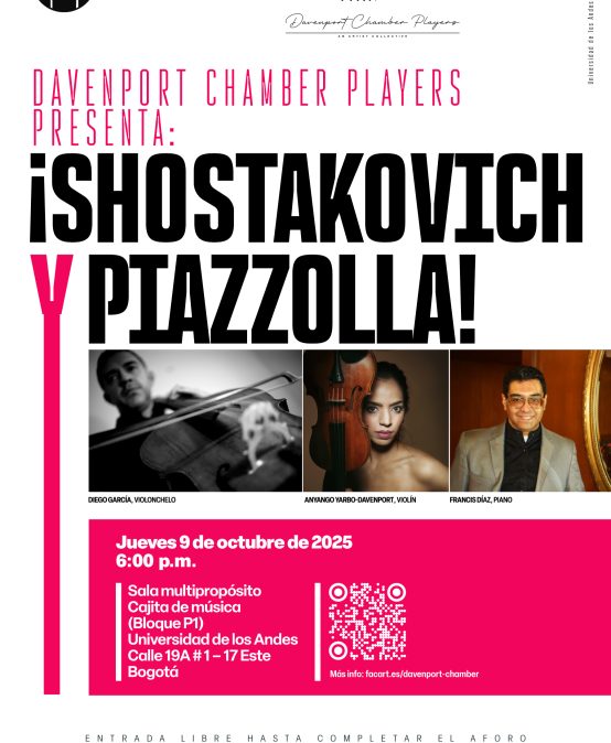 Concierto de la Tarde: Davenport Chamber Players presenta ¡Shostakovich y Piazzolla!